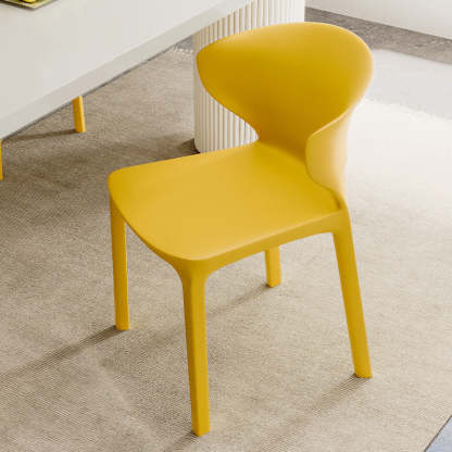 Nordic Plastic Armless Chair