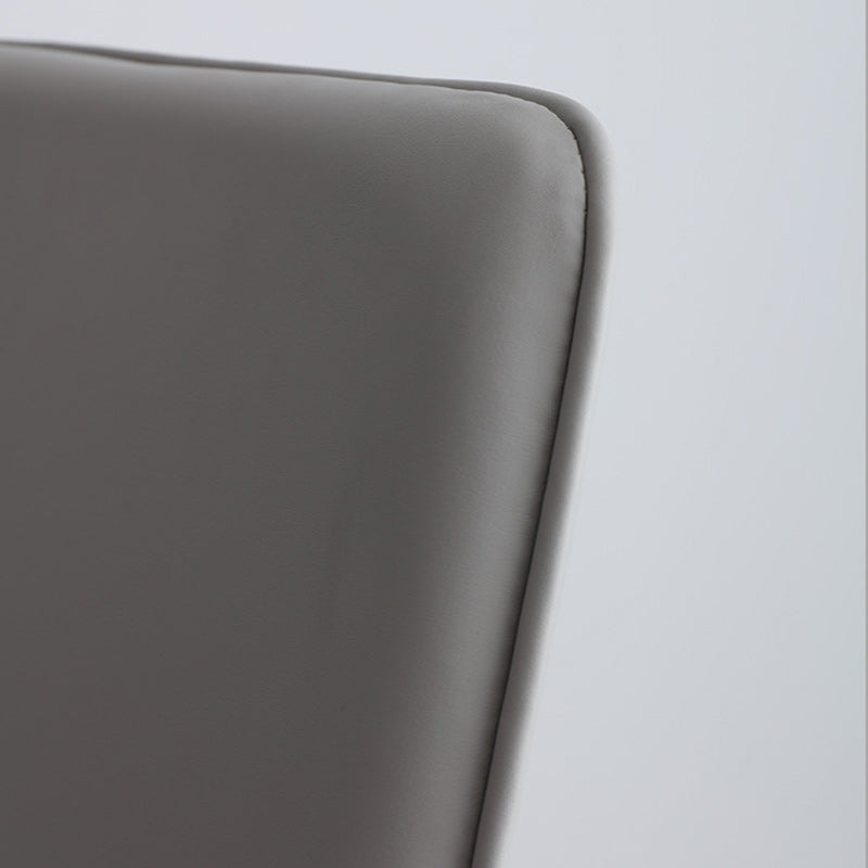 Nordic Wood Leather Dining Chair