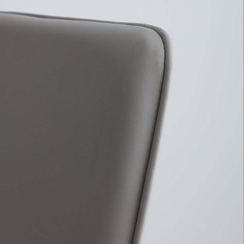 Nordic Wood Leather Dining Chair