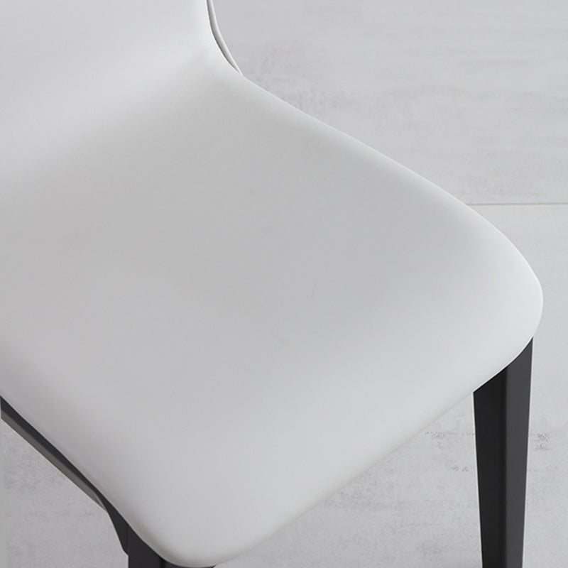 Nordic Wood Leather Dining Chair