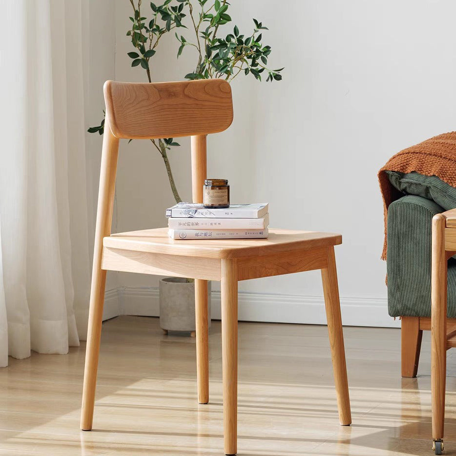 Nordic Wood Armless Chair