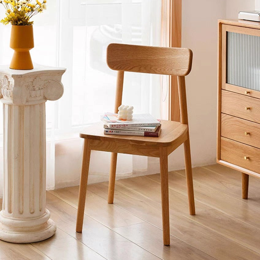 Nordic Wood Armless Chair