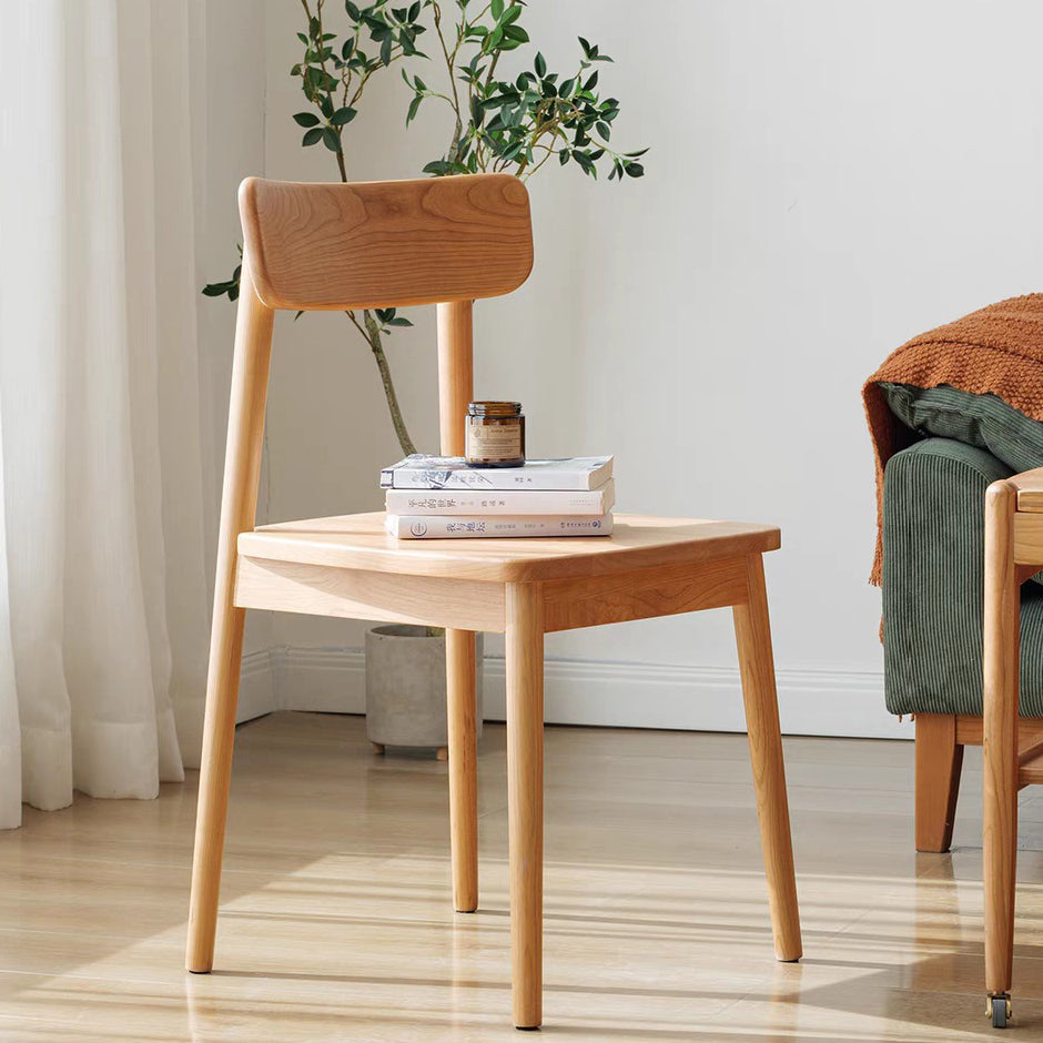 Nordic Wood Armless Chair