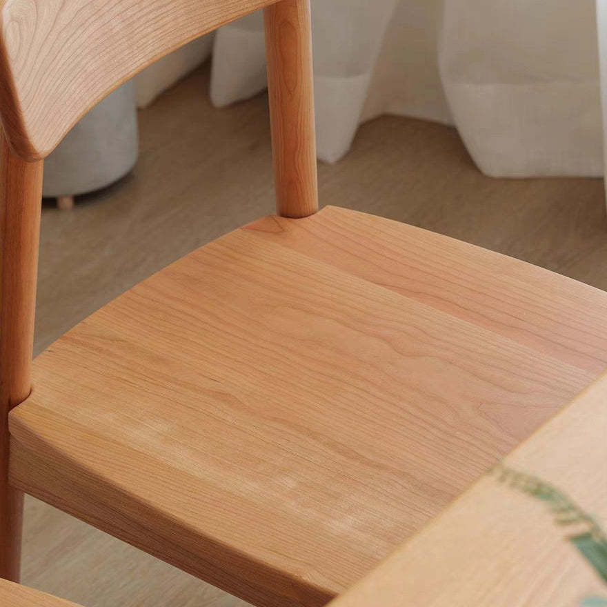 Nordic Wood Armless Chair