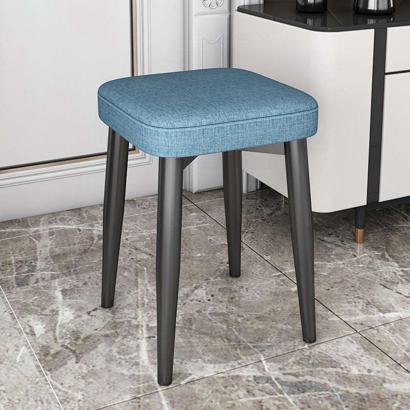 Modern Upholstered Latex Steel Dining Chair