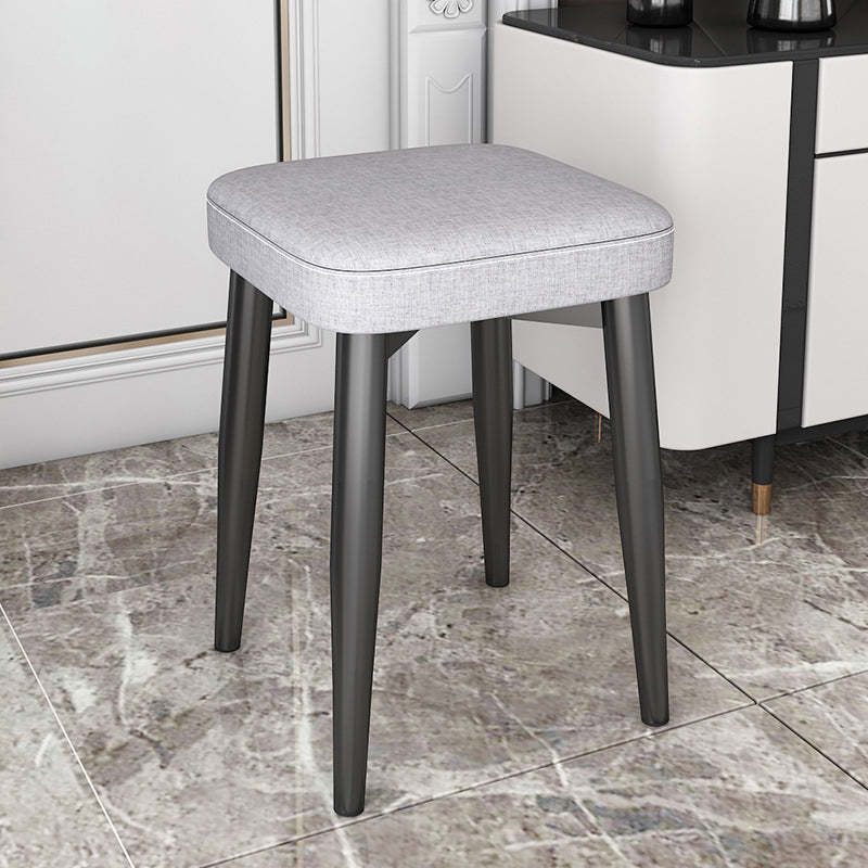 Modern Upholstered Latex Steel Dining Chair