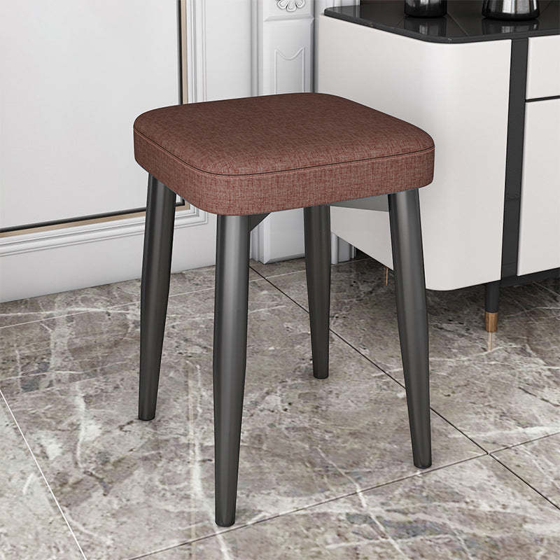 Modern Upholstered Latex Steel Dining Chair