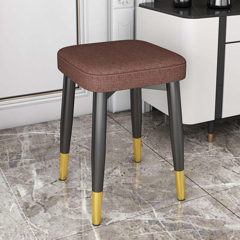 Modern Upholstered Latex Steel Dining Chair