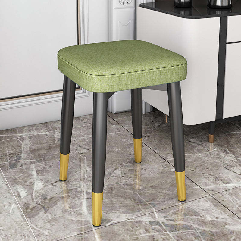 Modern Upholstered Latex Steel Dining Chair