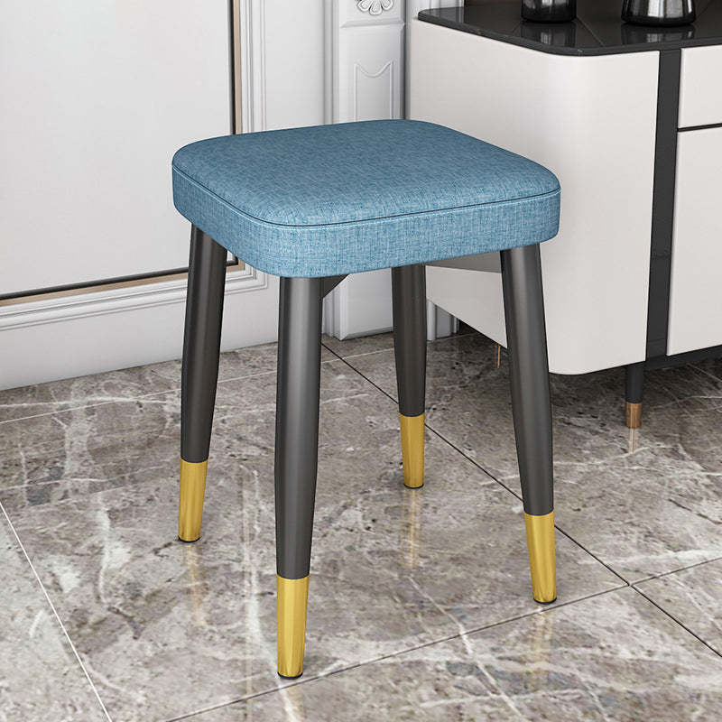 Modern Upholstered Latex Steel Dining Chair