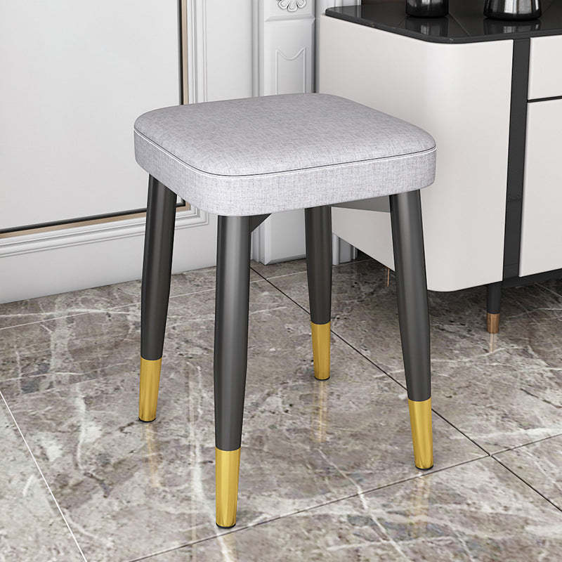 Modern Upholstered Latex Steel Dining Chair