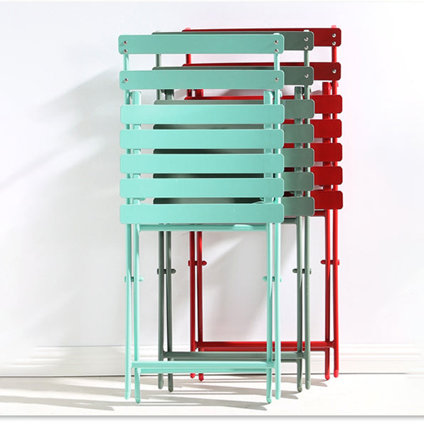 Nordic Iron Foldable Dining Chair