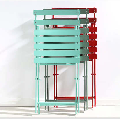 Nordic Iron Foldable Dining Chair