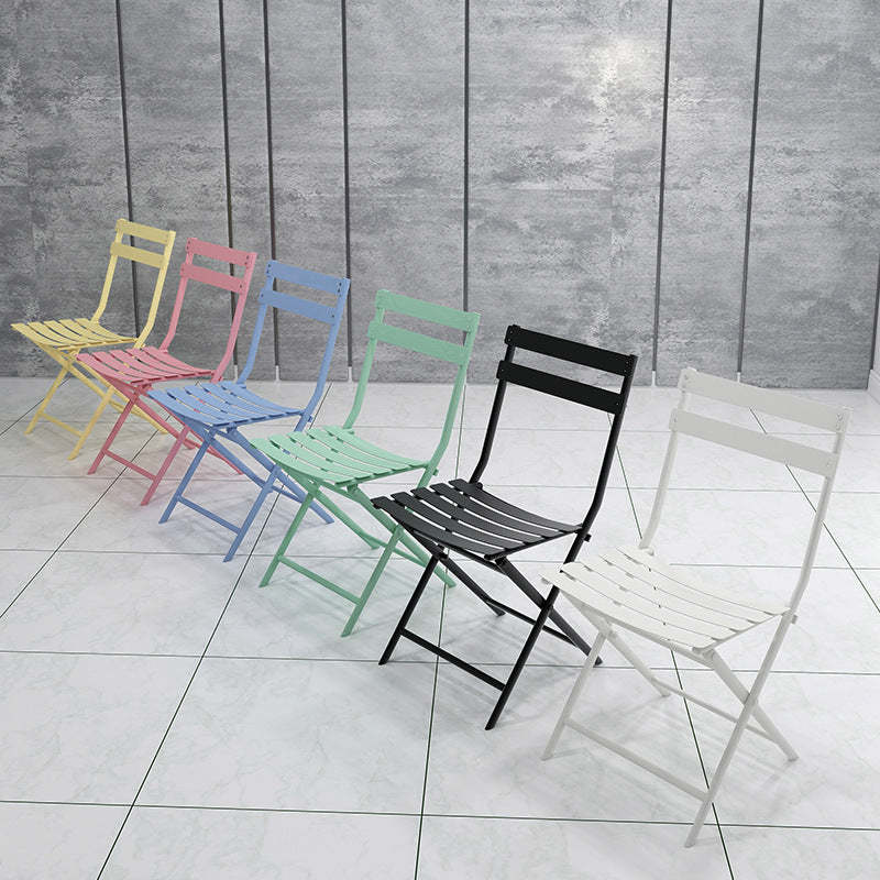 Nordic Iron Foldable Dining Chair