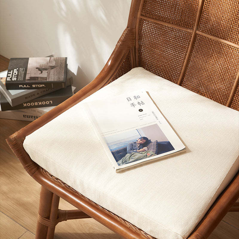 Japanese Woven Rattan Dining Chair