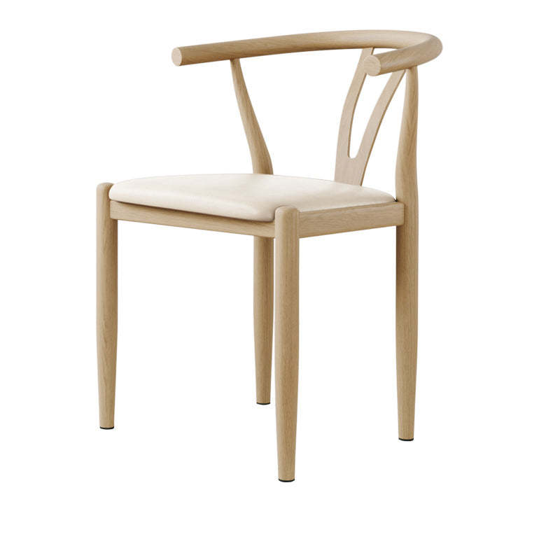 Traditional round beige dining chairs & benches