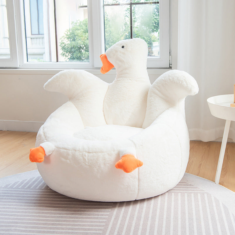 Swan Lamb Cashmere Accent Chair