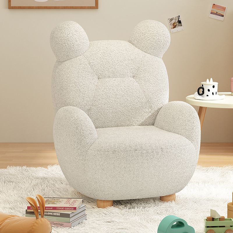 Kids Bear Lamb Cashmere Accent Chair
