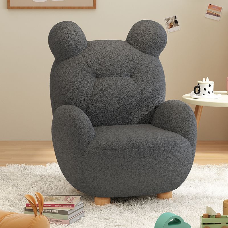 Kids Bear Lamb Cashmere Accent Chair
