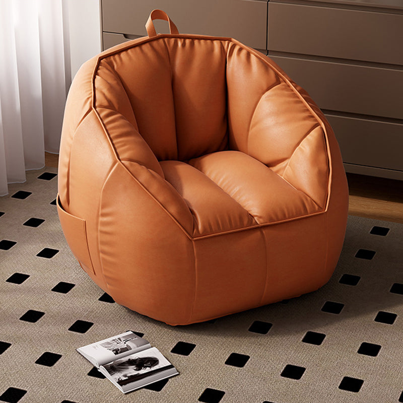Minimalist Portable Tech Cloth Accent Chair — Gray