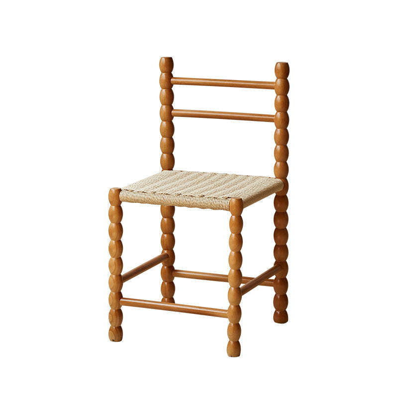 Vintage Ladder Back Rubberwood Dining Chair