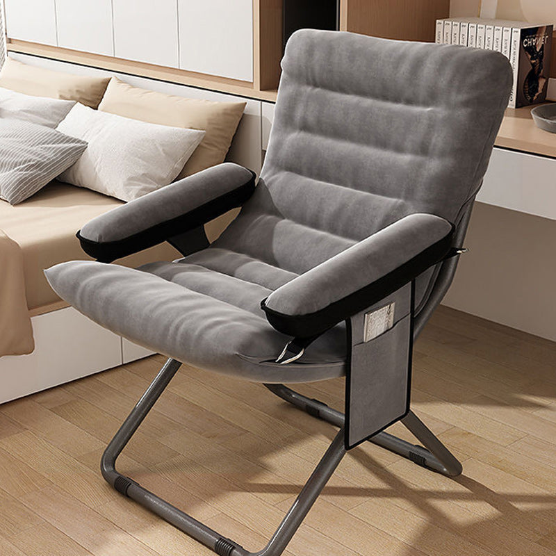 Scandinavian Iron Curved Foldable Recliner