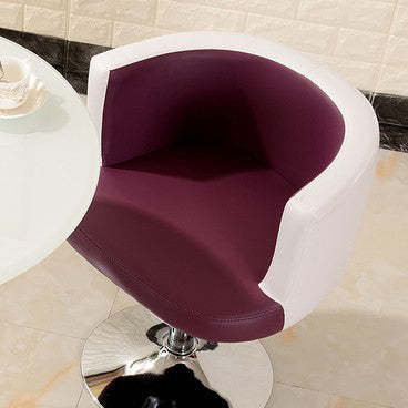 Scandinavian PU Leather Vanity Stool