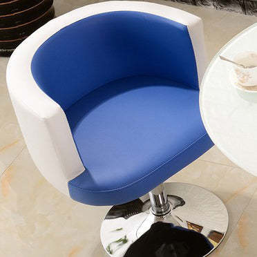 Scandinavian PU Leather Vanity Stool