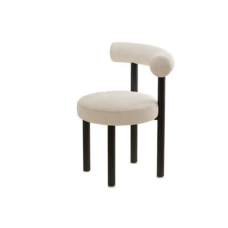 Nordic Lambswool Iron Vanity Stool