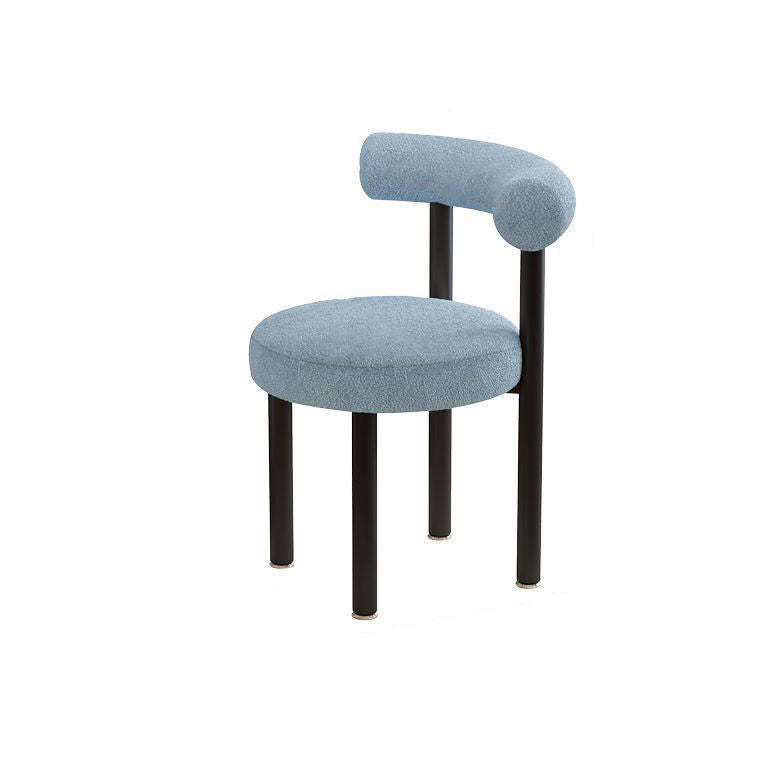 Nordic Lambswool Iron Vanity Stool