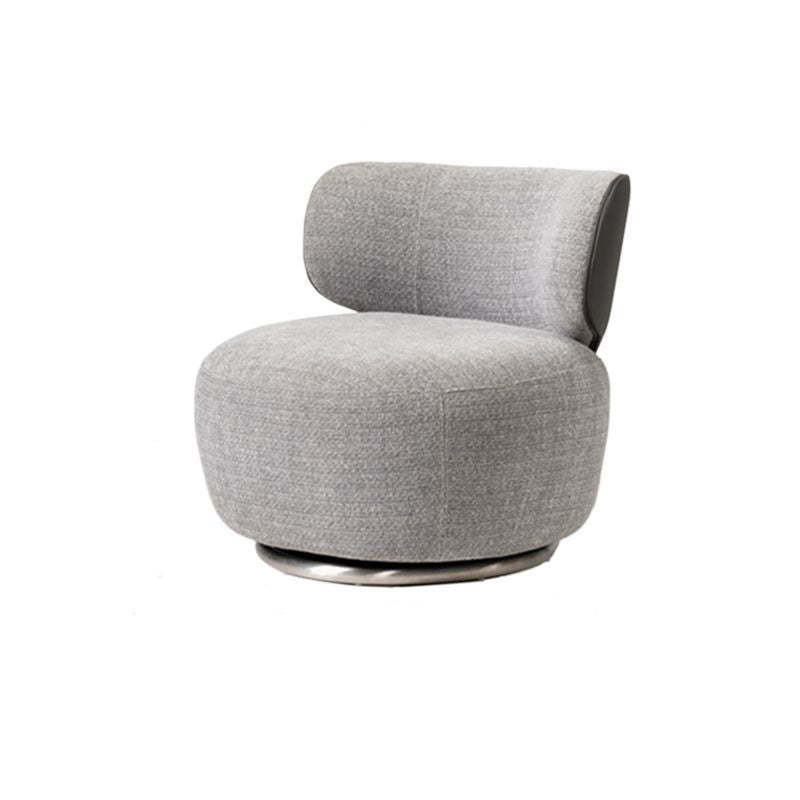 European Linen Wood Iron Sofa