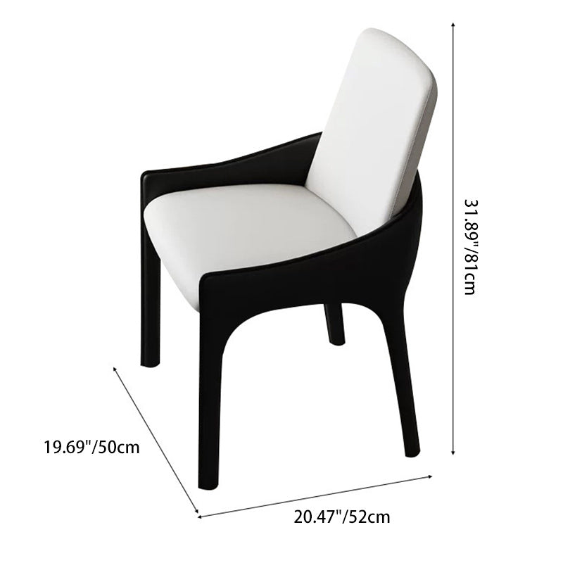 Modern Cat-Scratch Skin Carbon Steel Dining Chair