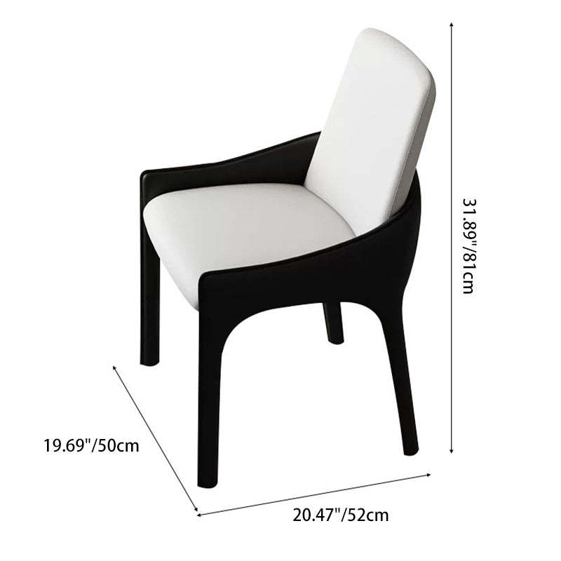 Modern Cat-Scratch Skin Carbon Steel Dining Chair