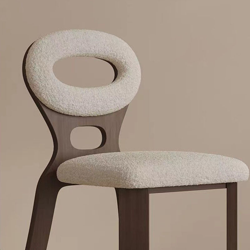 Scandinavian Wood Wool Oval Dining Chair