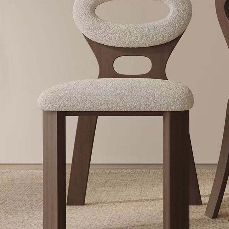 Scandinavian Wood Wool Oval Dining Chair