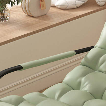 Minimalist Iron Leather Cotton Recliner
