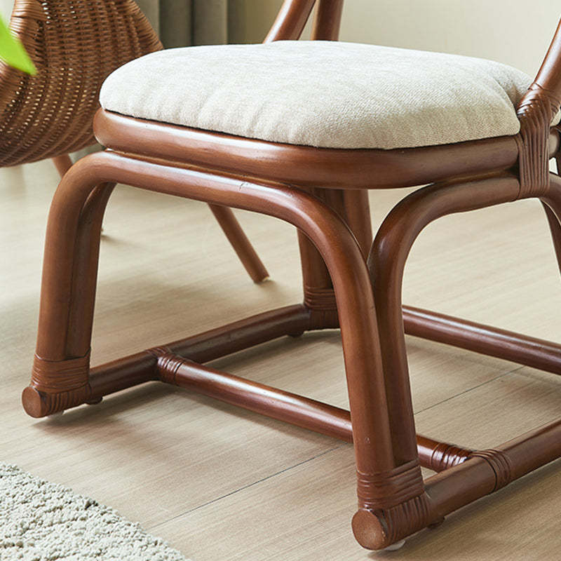 Scandinavian Rattan Accent Chair