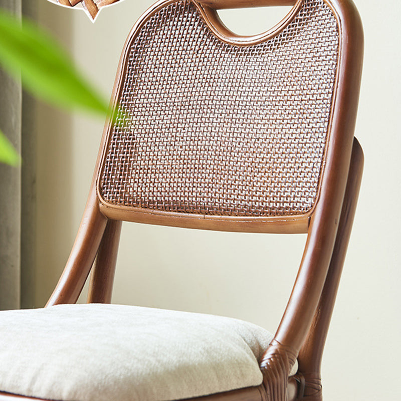 Scandinavian Rattan Accent Chair