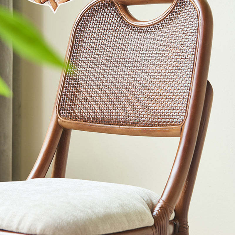 Scandinavian Rattan Accent Chair