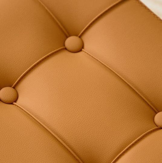 Minimalist Leather Accent — Beige