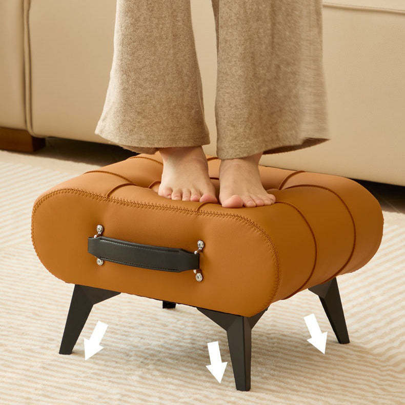 Minimalist Leather Accent