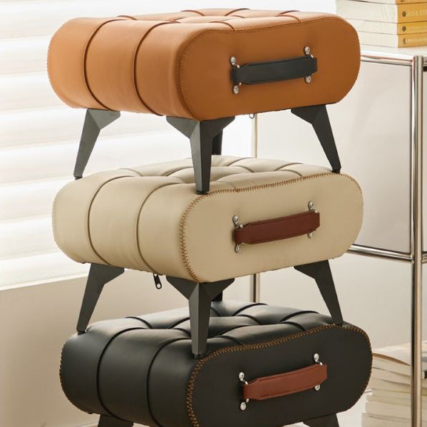 Minimalist Leather Accent
