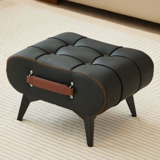 Minimalist Leather Accent