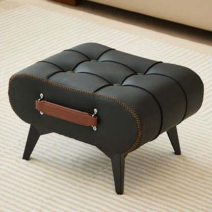 Minimalist Leather Accent