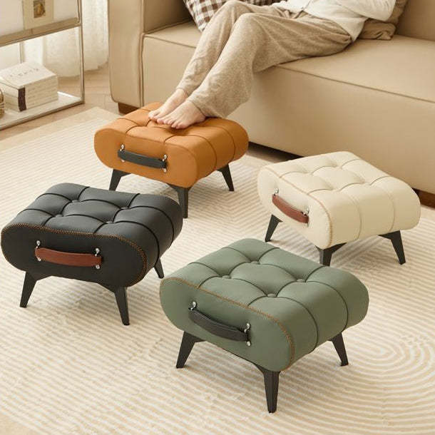 Minimalist Leather Accent