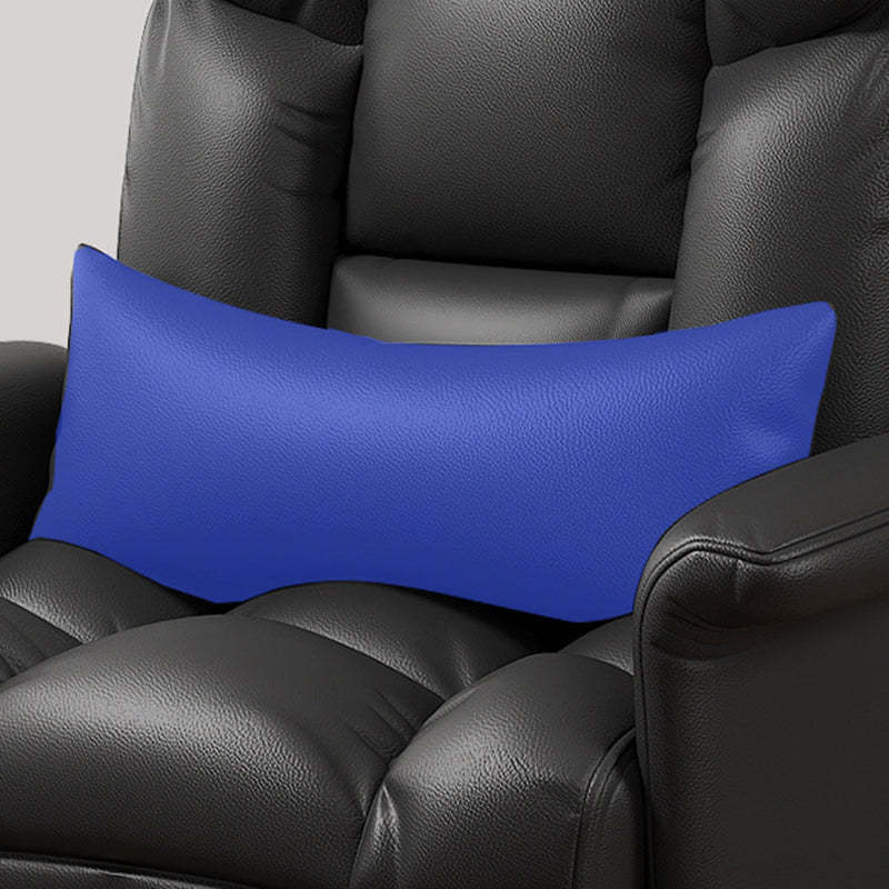 Minimalist Leather Metal Desk Chair