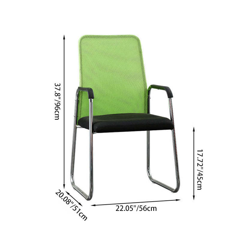 Minimalist Fabric Steel Desk Chair