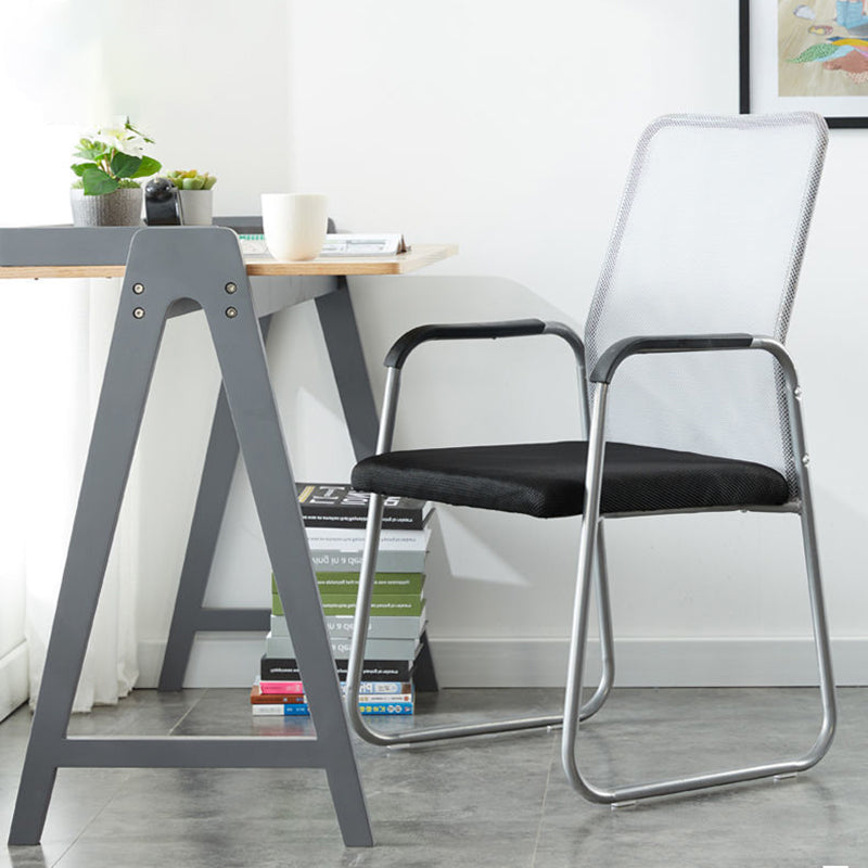 Minimalist Fabric Steel Desk Chair
