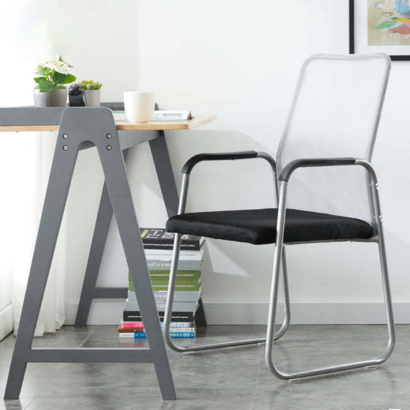 Minimalist Fabric Steel Desk Chair