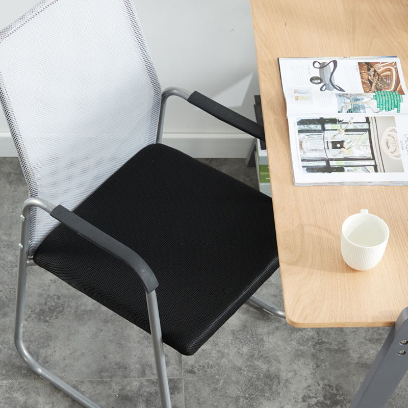 Minimalist Fabric Steel Desk Chair